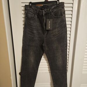 Risen Womans 2xl Black Jeans NWTS